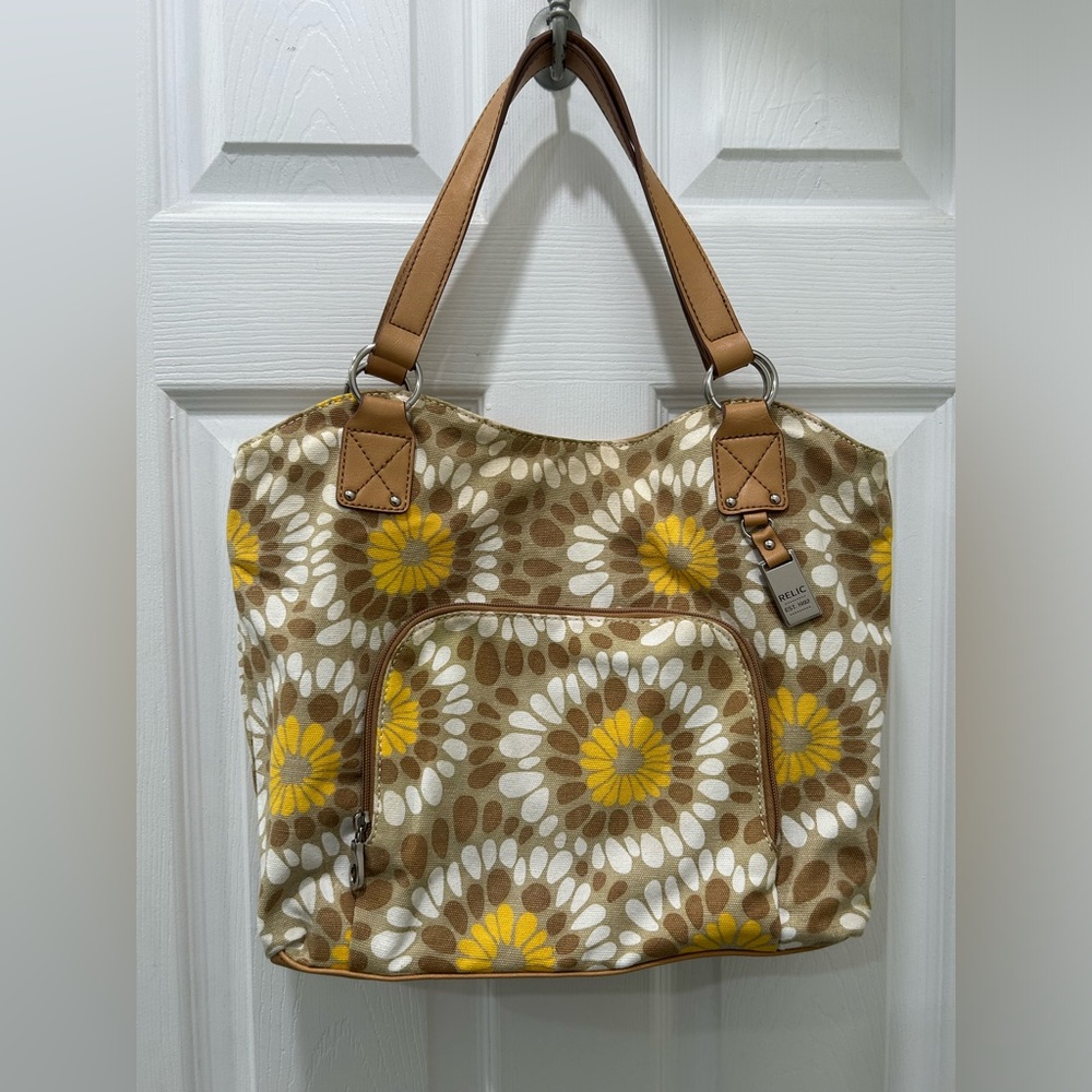 Relic Floral Canvas handbag